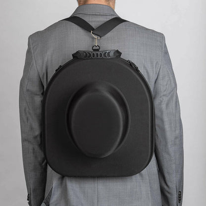 Travel Fedora Case - Universal Hat Carrier for Men & Women V196-HB101
