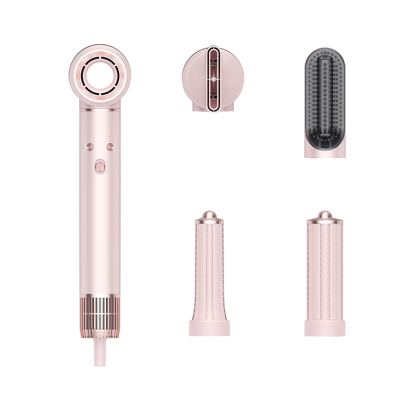 Hair Dryer Multi-Styler with Adjustable Heat Settings V196-HMS05