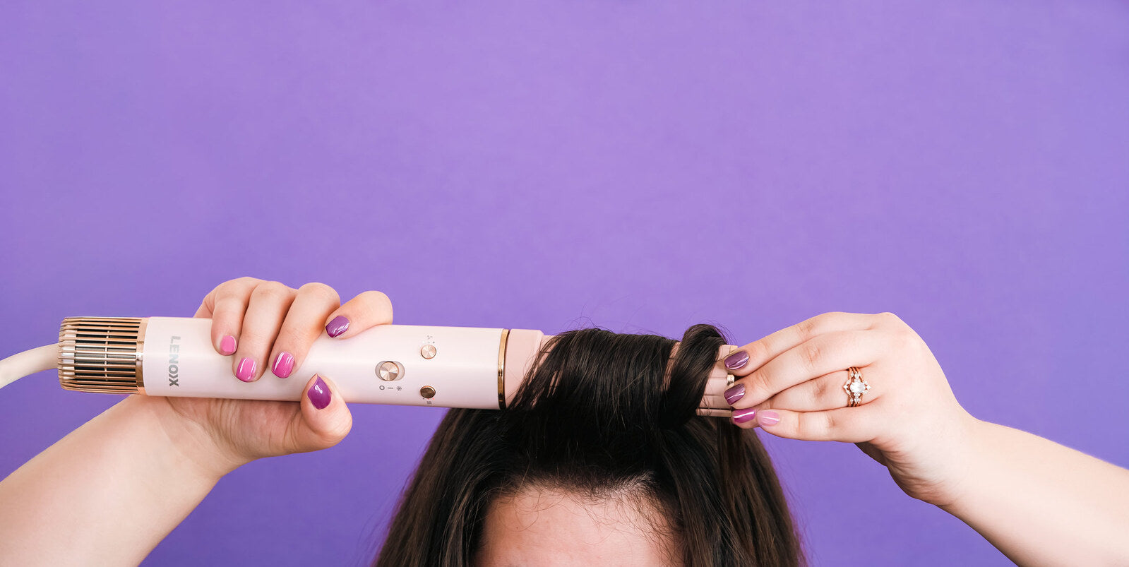 Hair Dryer Multi-Styler with Adjustable Heat Settings V196-HMS05