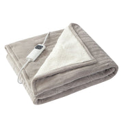 Heated Throw Blanket, Soft Double-Sided Fleece with Adjustable Heat Settings V196-HT111