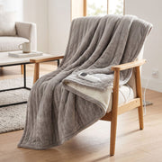 Heated Throw Blanket, Soft Double-Sided Fleece with Adjustable Heat Settings V196-HT111