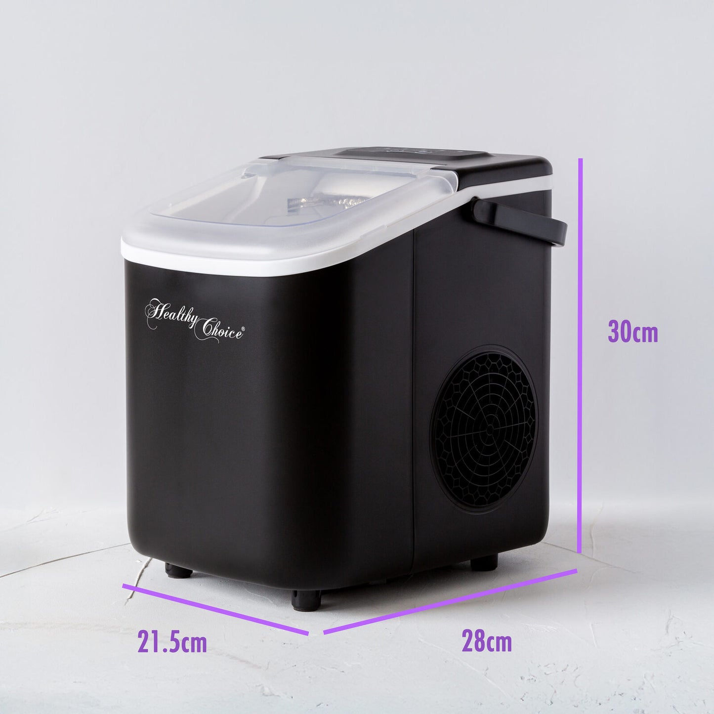 Ice Maker - Ready in 8 minutes, Up to 12kgs every 24 Hours V196-ICM15