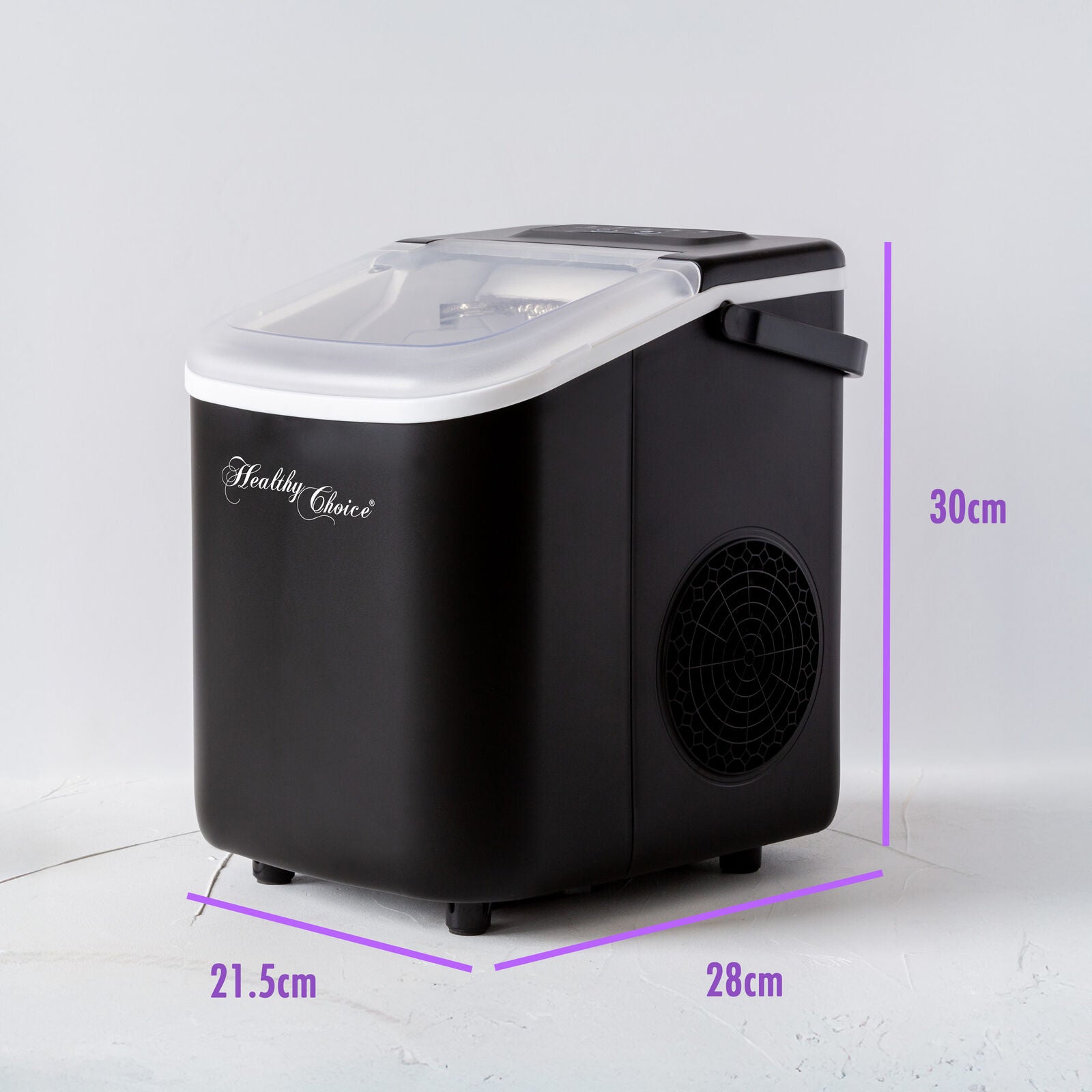 Ice Maker - Ready in 8 minutes, Up to 12kgs every 24 Hours V196-ICM15