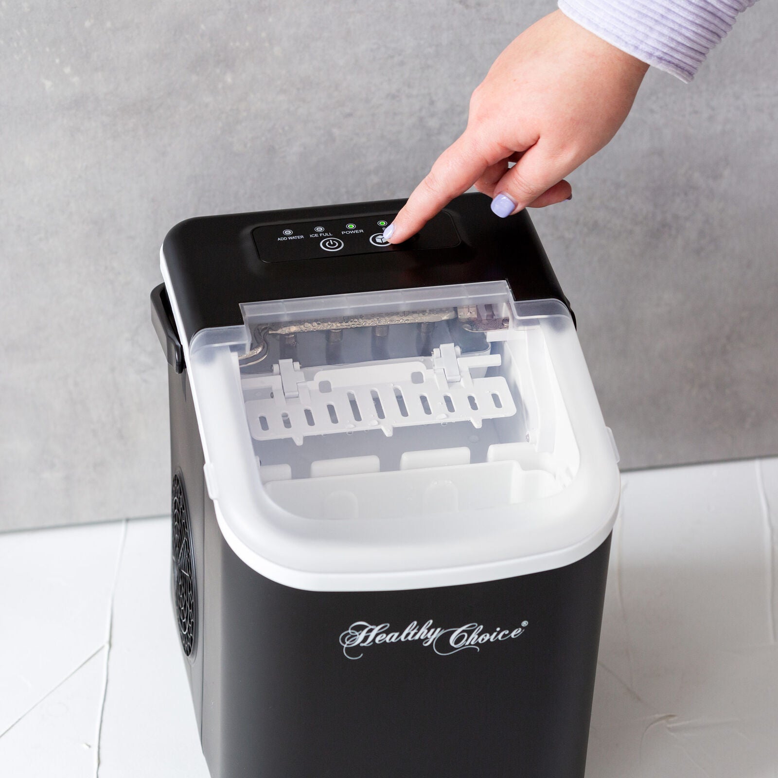 Ice Maker - Ready in 8 minutes, Up to 12kgs every 24 Hours V196-ICM15