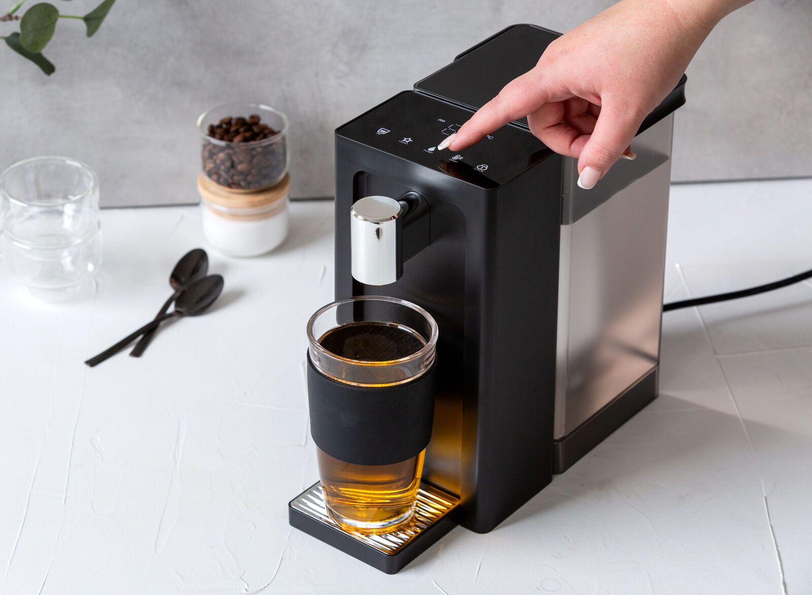 Instant Hot Water Dispenser 3L - One-Touch Operation with Adjustable Temperature & Cup Sizes V196-IWD030