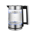 Healthy Choice 1.8L Cordless Glass Kettle, Stainless Steel, 1.8L, Blue LED V196-K180
