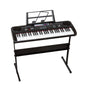 61-Key Electronic Learning Piano Keyboard, Light-Up Keys, LCD Display, with Music Stand Holder V196-KB328