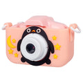 Kids Digital Dual Lens Camera, 4x Zoom and HD Video Recording (Pink) V196-KDC-0024