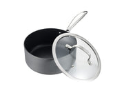 8-Piece Cookware Set with Non-stick Coating and Glass Lids V196-KS080