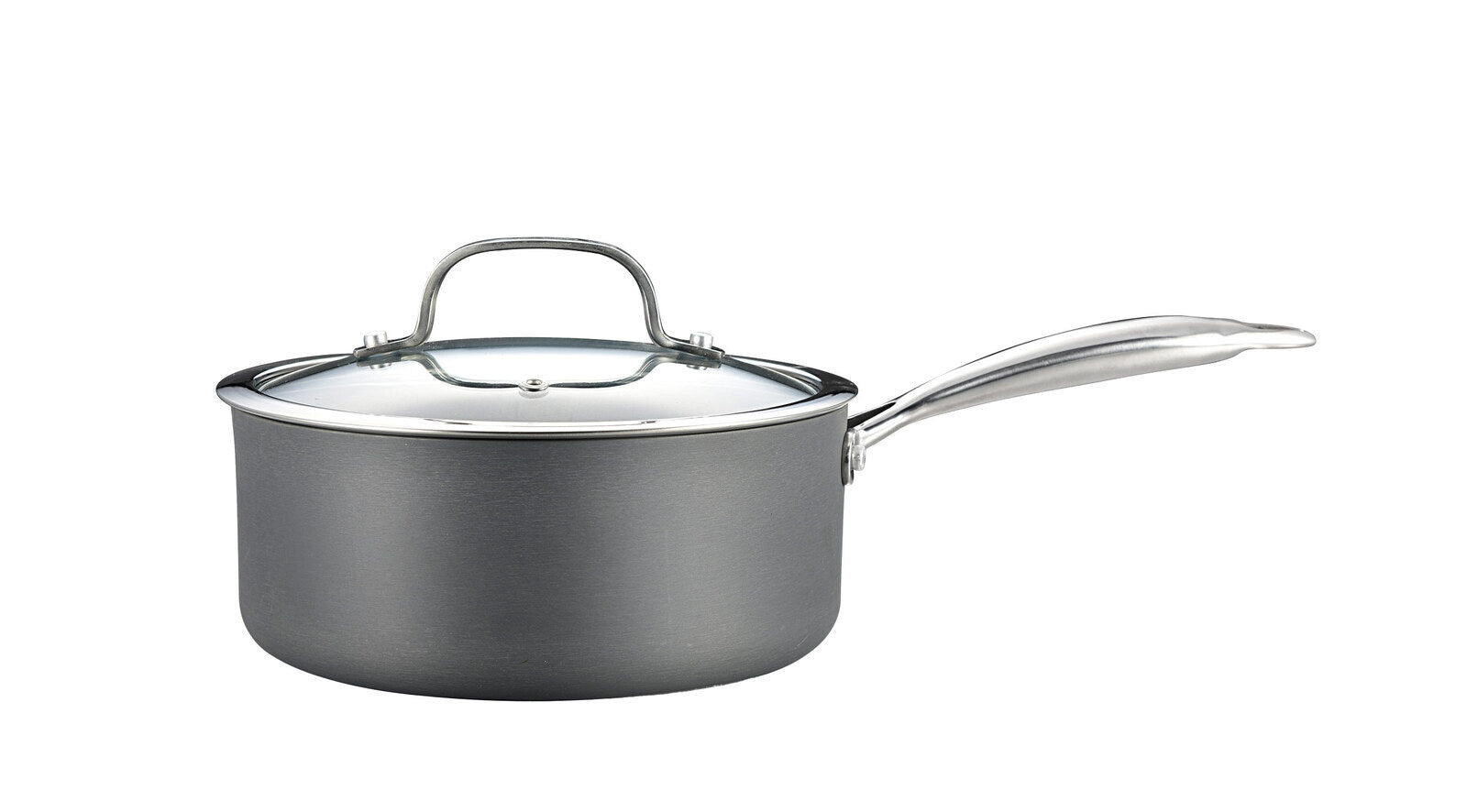 8-Piece Cookware Set with Non-stick Coating and Glass Lids V196-KS080