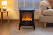 Electric 1000W to 2000W Fireplace Heater with Realistic Log Flame Display V196-LF190