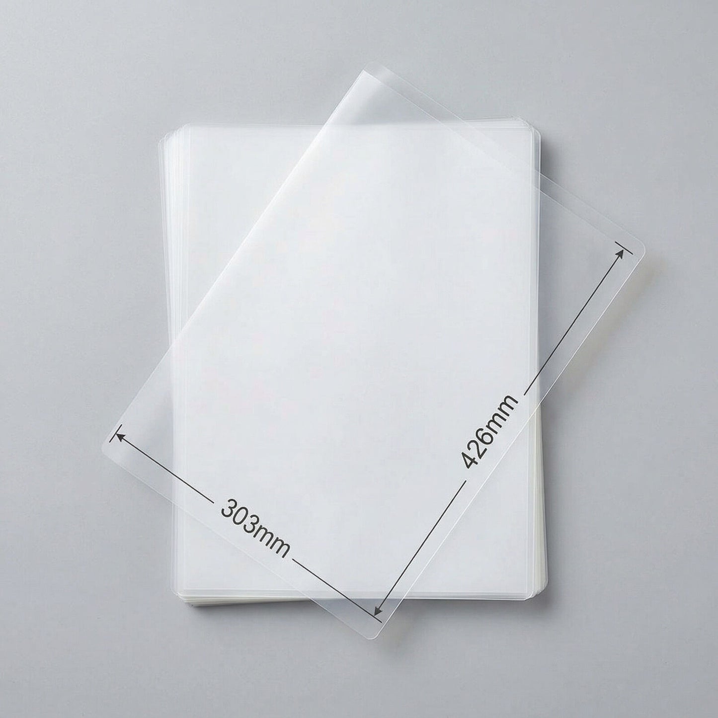 50 Laminating Pouches (A3 Size) for Paper & 80 Micron Thickness V196-LPA3