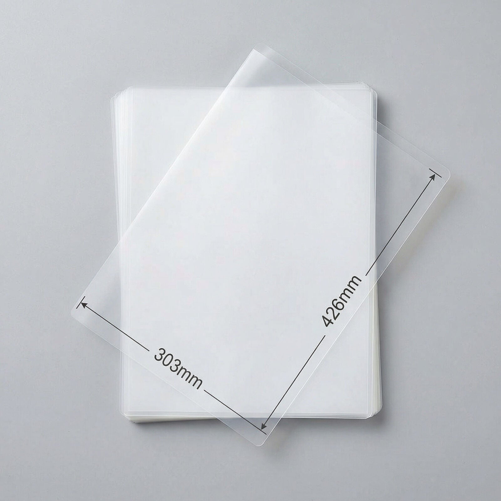 50 Laminating Pouches (A3 Size) for Paper & 80 Micron Thickness V196-LPA3