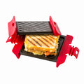 Compact Microwave Sandwich Maker Non-Stick Grill Plates for Quick Meals at Home, Work, or Travel V196-MGP100