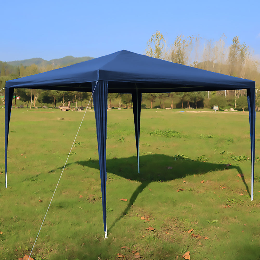 Marquee Pop Up Gazebo for Outdoor Events (UV & Water Resistant) - 3x3m (Blue) - (20 Person Capacity) V196-MQ300BL