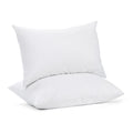 100 Percent Cotton Pillow Cover with 800g Poly Fill, Hypoallergenic, Antibacterial, and Cooling Technology 2 V196-P200_K