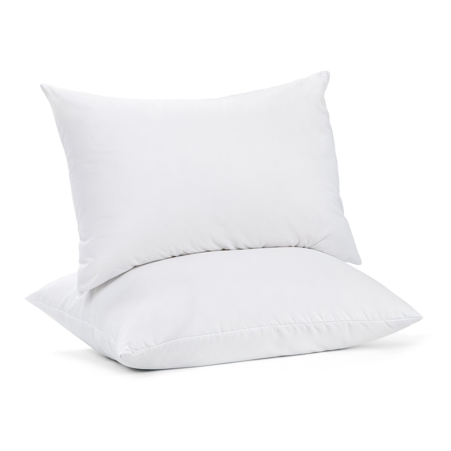 100 Percent Cotton Pillow Cover with 800g Poly Fill, Hypoallergenic, Antibacterial, and Cooling Technology 2 V196-P200_K