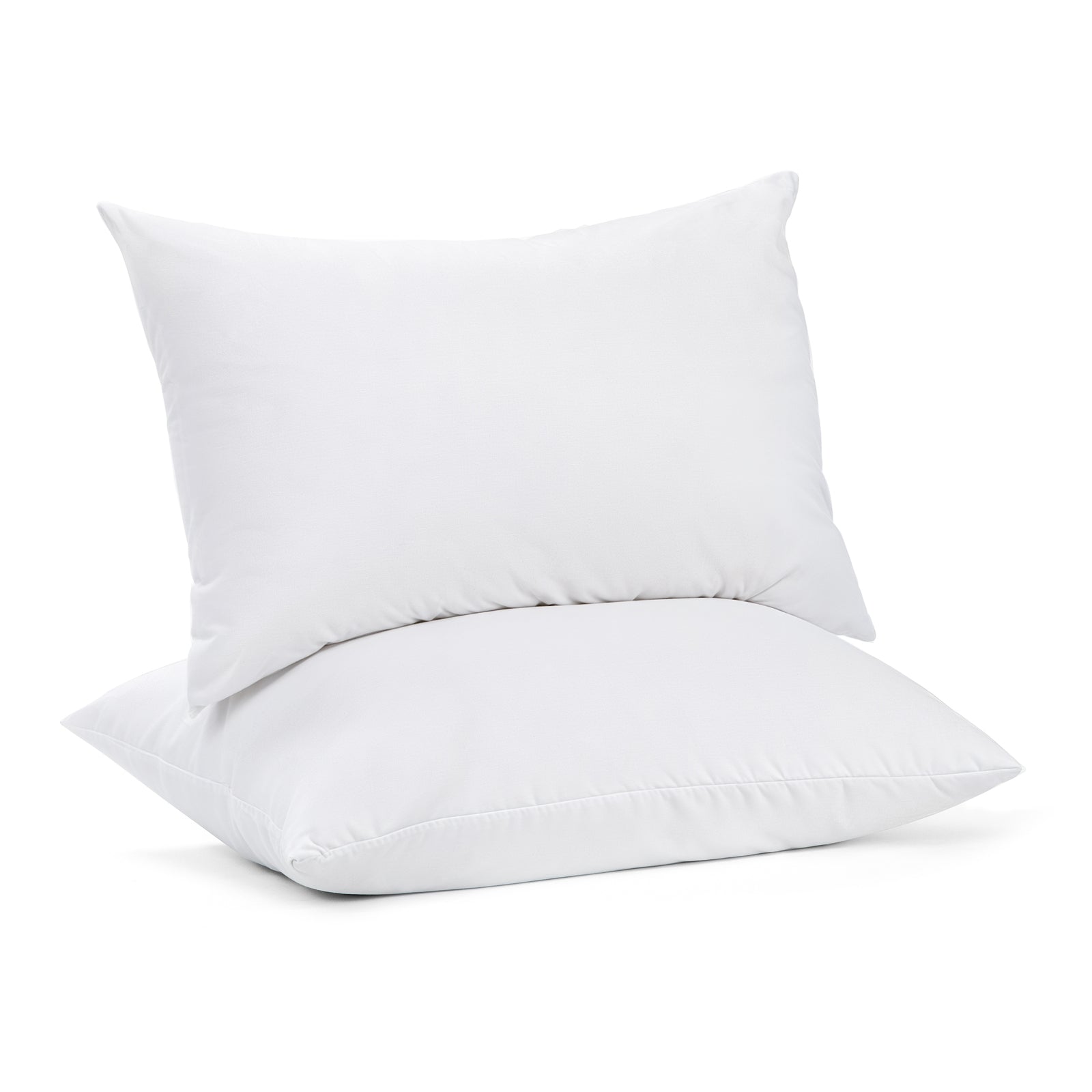 100 Percent Cotton Pillow Cover with 800g Poly Fill, Hypoallergenic, Antibacterial, and Cooling Technology 2 V196-P200_K