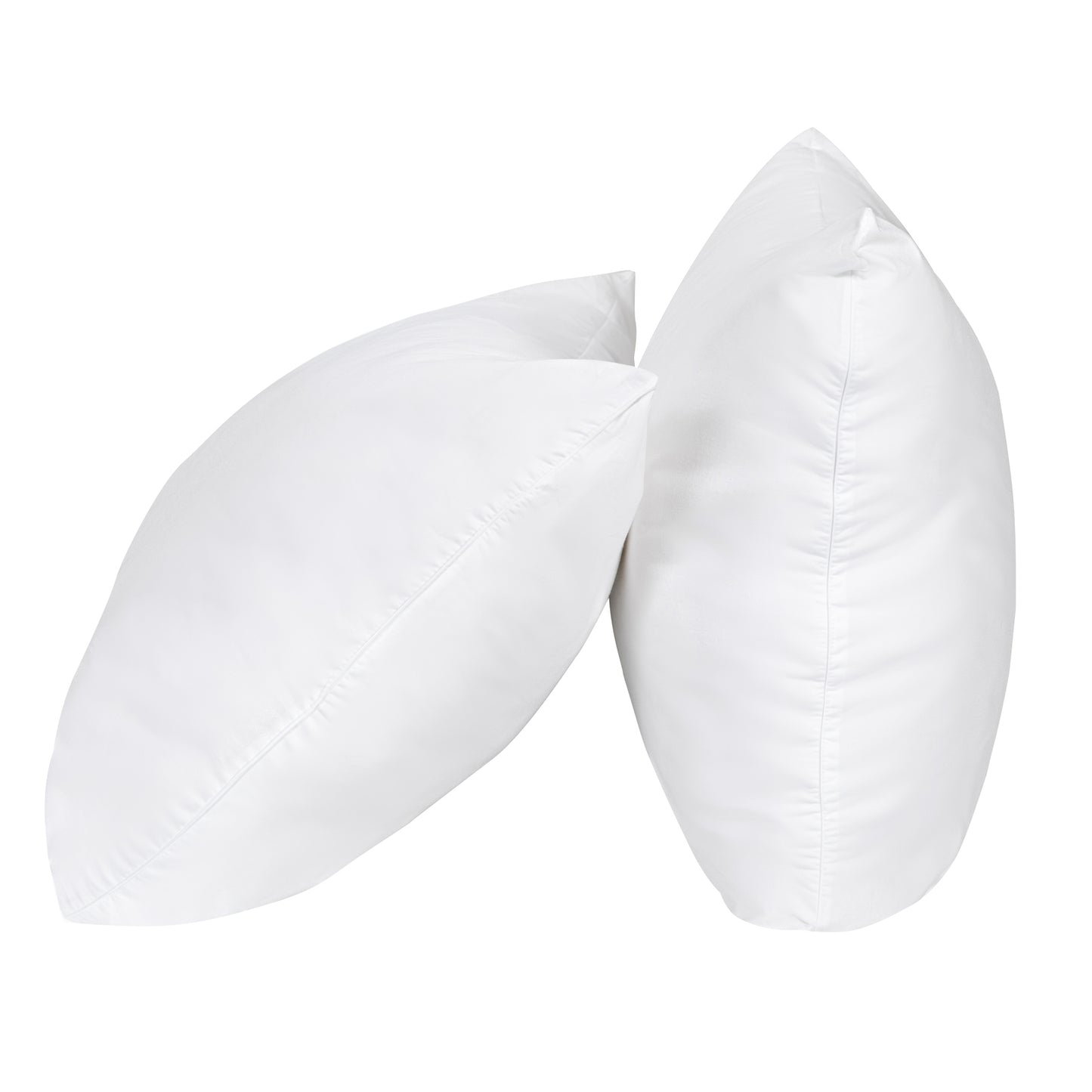 100 Percent Cotton Pillow Cover with 800g Poly Fill, Hypoallergenic, Antibacterial, and Cooling Technology 2 V196-P200_K