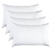 100 Percent Cotton Pillow Cover with 800g Poly Fill, Hypoallergenic, Antibacterial, and Cooling Technology 4 V196-P400_K