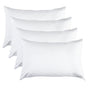 100 Percent Cotton Pillow Cover with 800g Poly Fill, Hypoallergenic, Antibacterial, and Cooling Technology 4 V196-P400_K