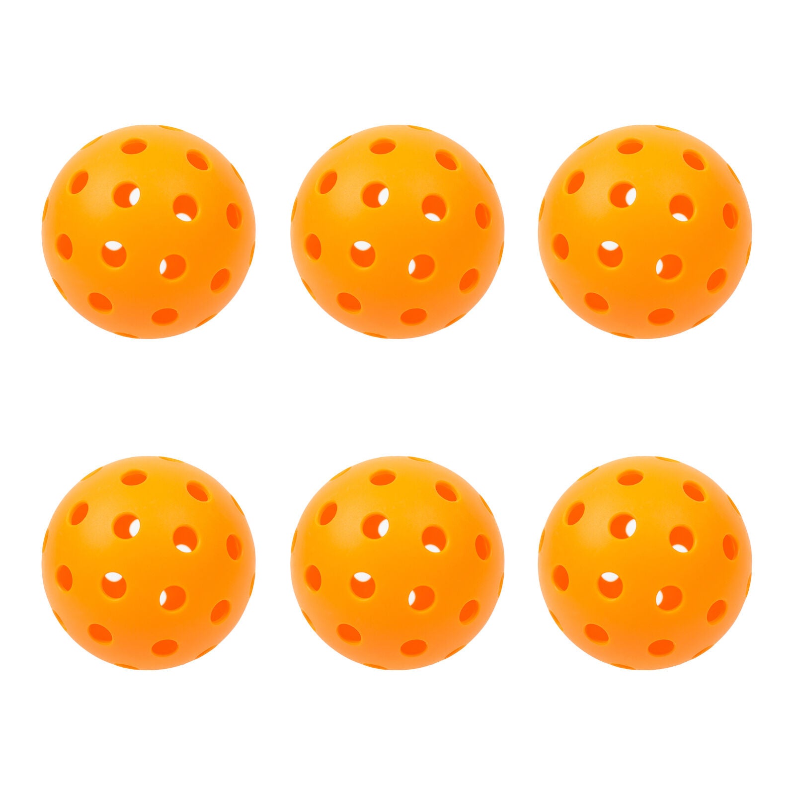 Precision Aerodynamic 40 Hole Design Pickleball Ball - 6 pack V196-PB6B