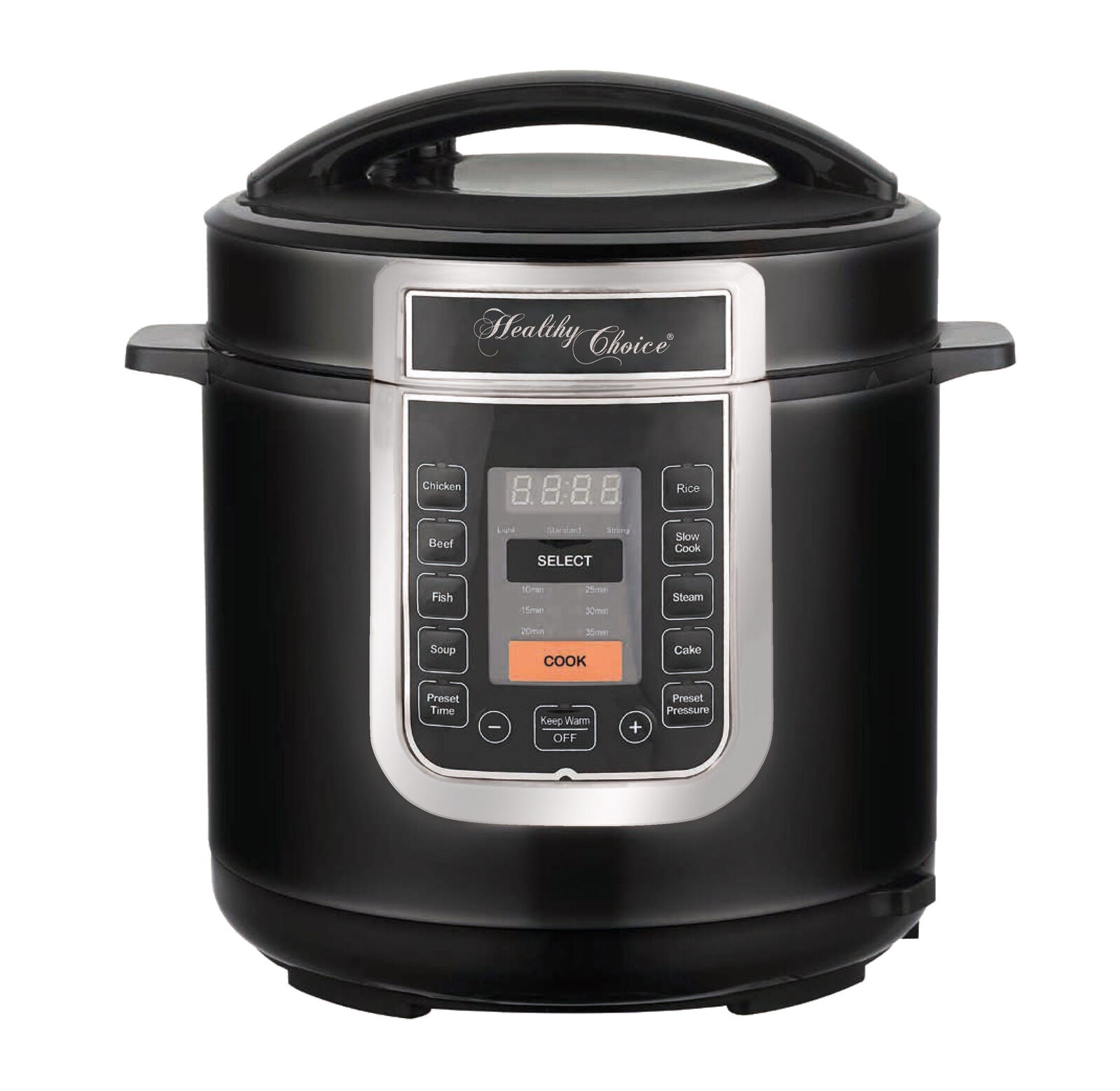 6L Ceramic Coated, PFAS Free Automatic Pressure Cooker V196-PC710S