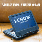 10.1" Portable DVD Player w/ 270-Degrees Swivel-Screen & Rechargeable V196-PDVD1000