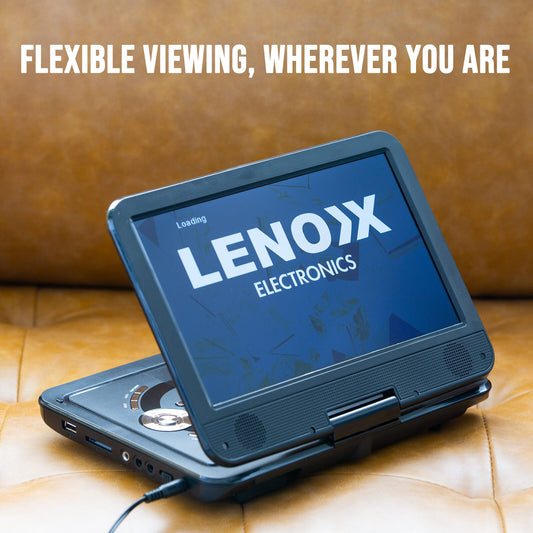 10.1" Portable DVD Player w/ 270-Degrees Swivel-Screen & Rechargeable V196-PDVD1000