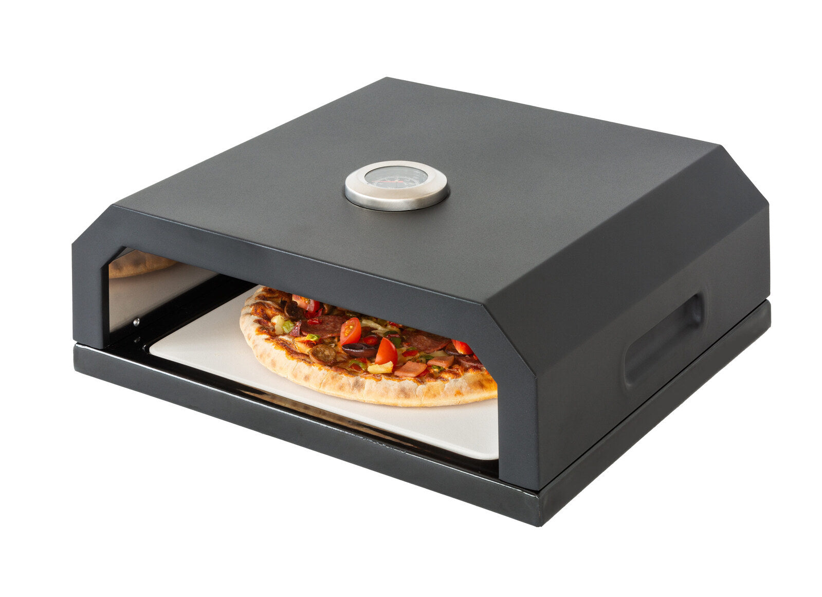 Pizza Oven Box with Built-in Thermometer V196-POC230