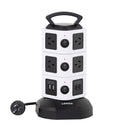 Tower Power Board with 10 Outlets + 2X USB A & 2X USB C V196-PT1010