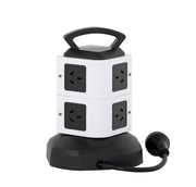 Tower Power Board with 6 Outlets + 2X USB A & 2X USB C V196-PT610