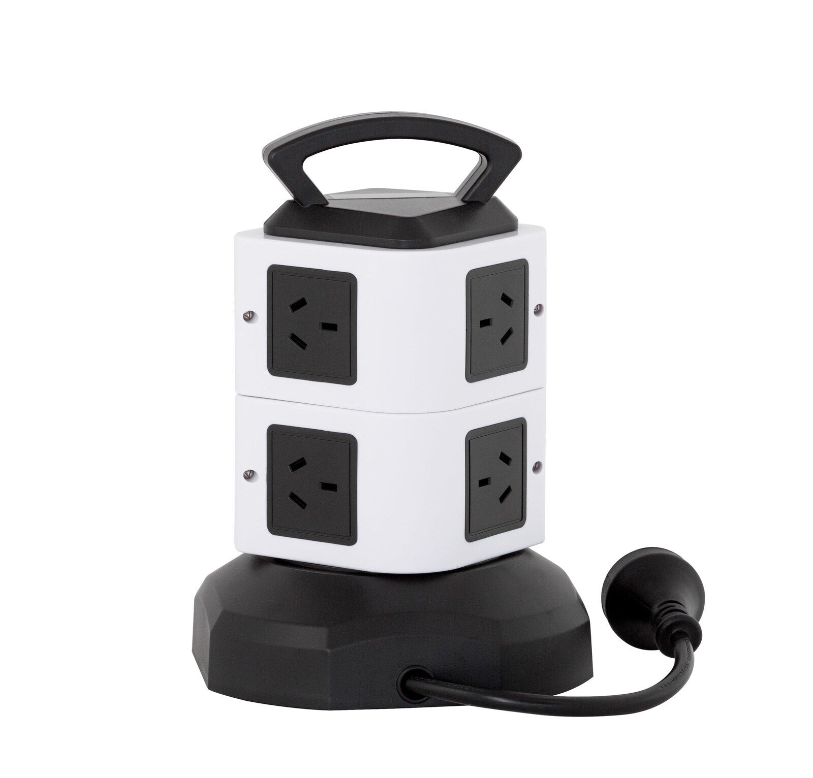 Tower Power Board with 6 Outlets + 2X USB A & 2X USB C V196-PT610