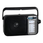 AM/FM Mantle Radio (Black) Battery Operated, w/ Bandwidth 540-1600 V196-R26