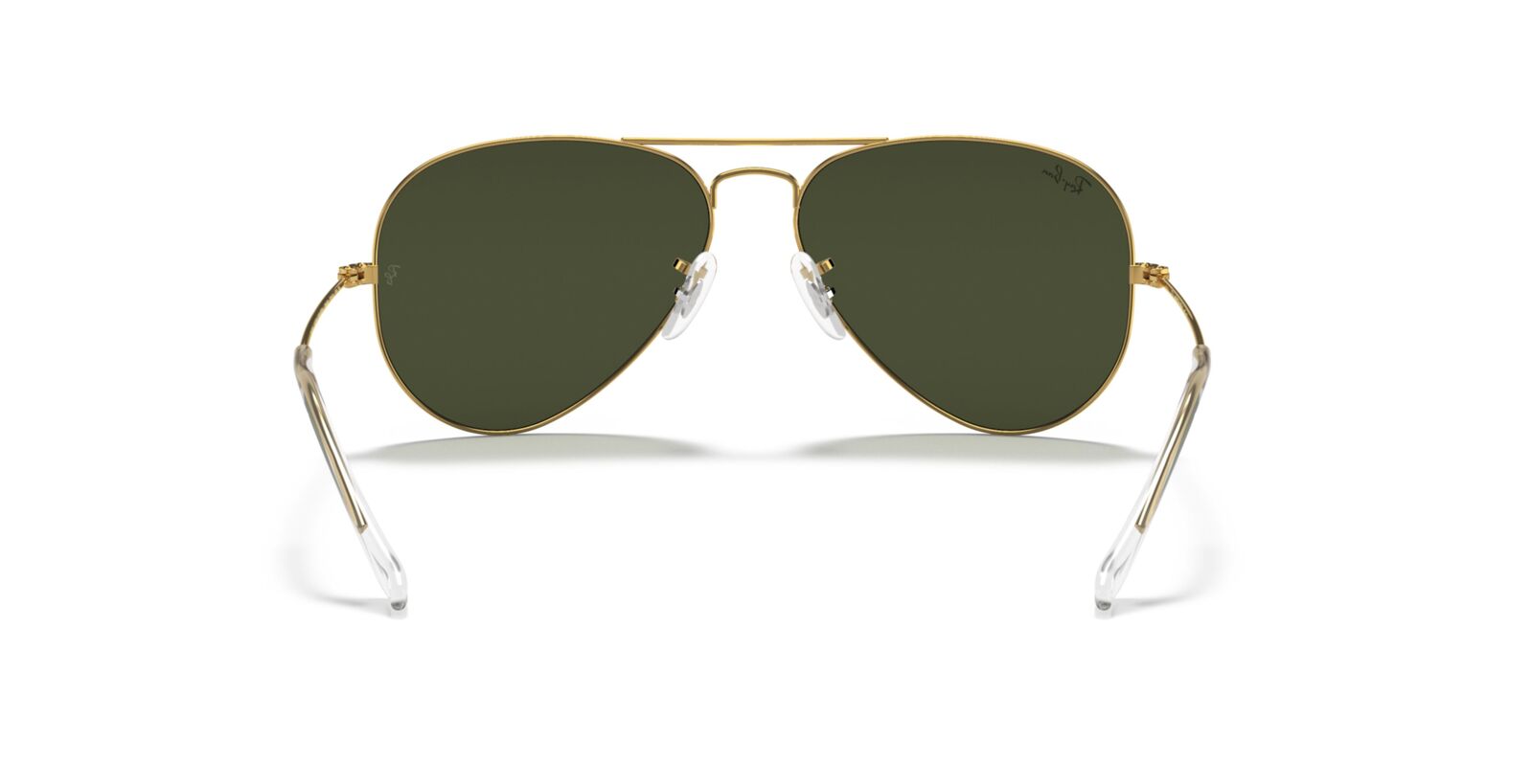 Aviator Classic Sunglasses in Gold and Green V196-RB3025-L0205