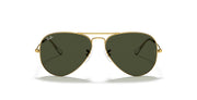 Aviator Classic Sunglasses in Gold and Green V196-RB3025-L0205