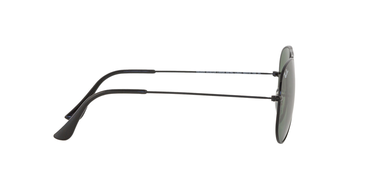 Aviator Classic Sunglasses in Black and Green V196-RB3025-L2823