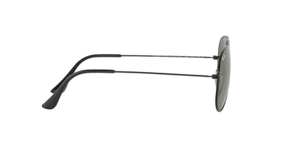 Aviator Classic Sunglasses in Black and Green V196-RB3025-L2823