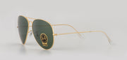 Aviator Large Metal II Sunglasses in Gold and Green V196-RB3026-L2846