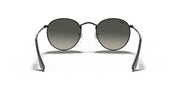 Round Flat Grey Gradient Lenses Sunglasses V196-RB3447-002