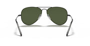 Aviator Metal II in Black and Green Sunglasses V196-RB3689-9148-31