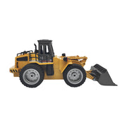 Remote Control Model Bulldozer Truck (Yellow), Driving Cab and Scoop V196-RC1520
