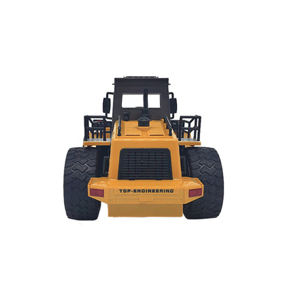 Remote Control Model Bulldozer Truck (Yellow), Driving Cab and Scoop V196-RC1520