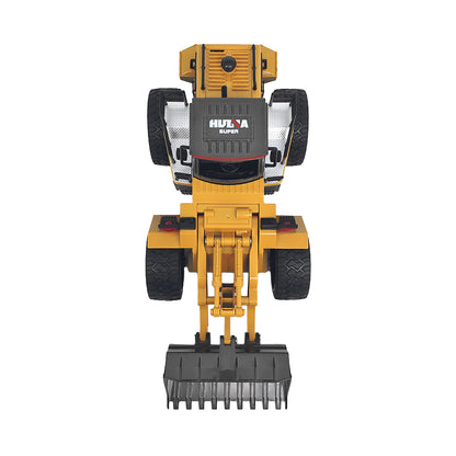 Remote Control Model Bulldozer Truck (Yellow), Driving Cab and Scoop V196-RC1520