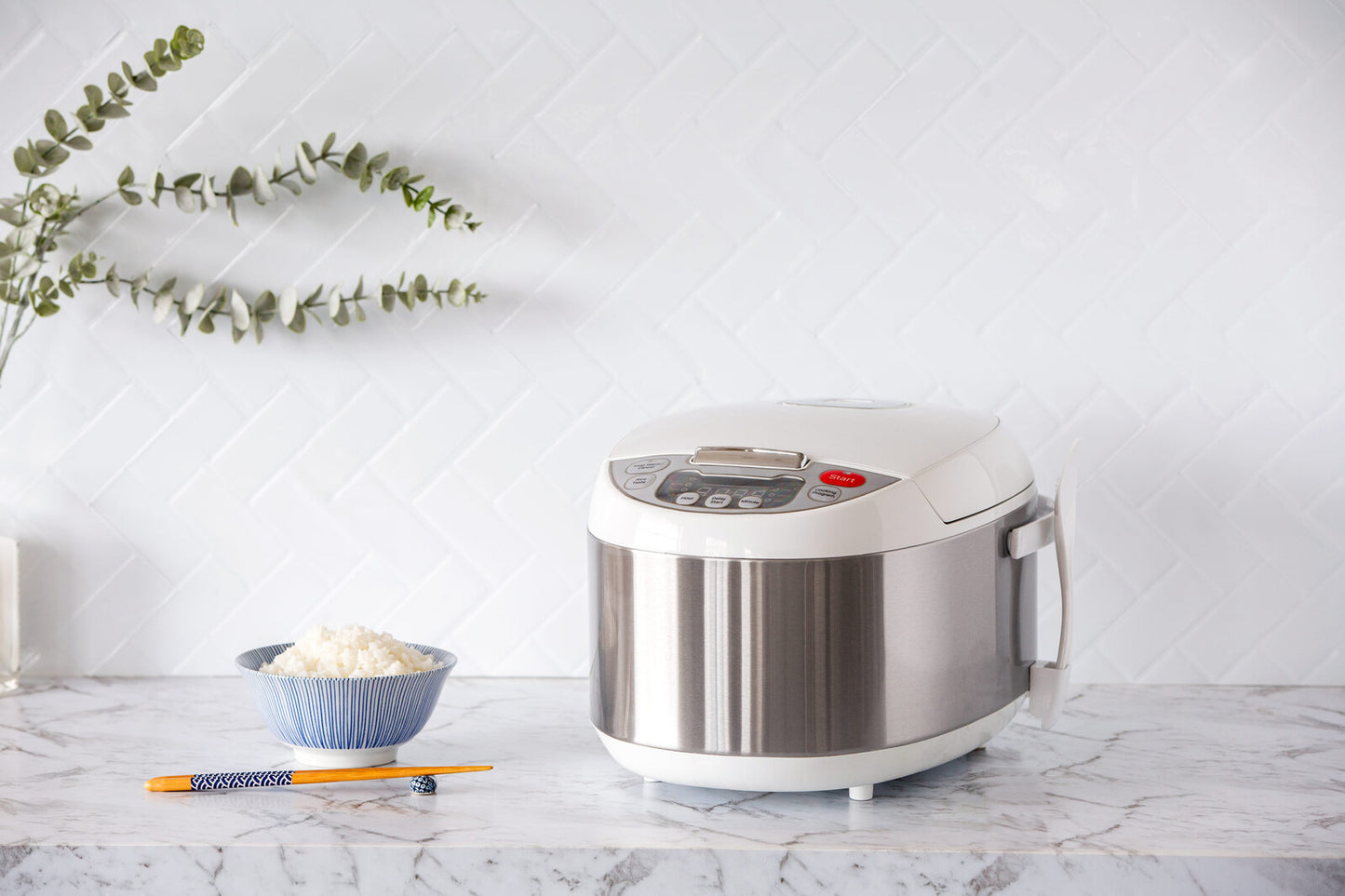 5L Programme Electric Rice Cooker 900W w/ 4 Cooking Programs V196-RC510