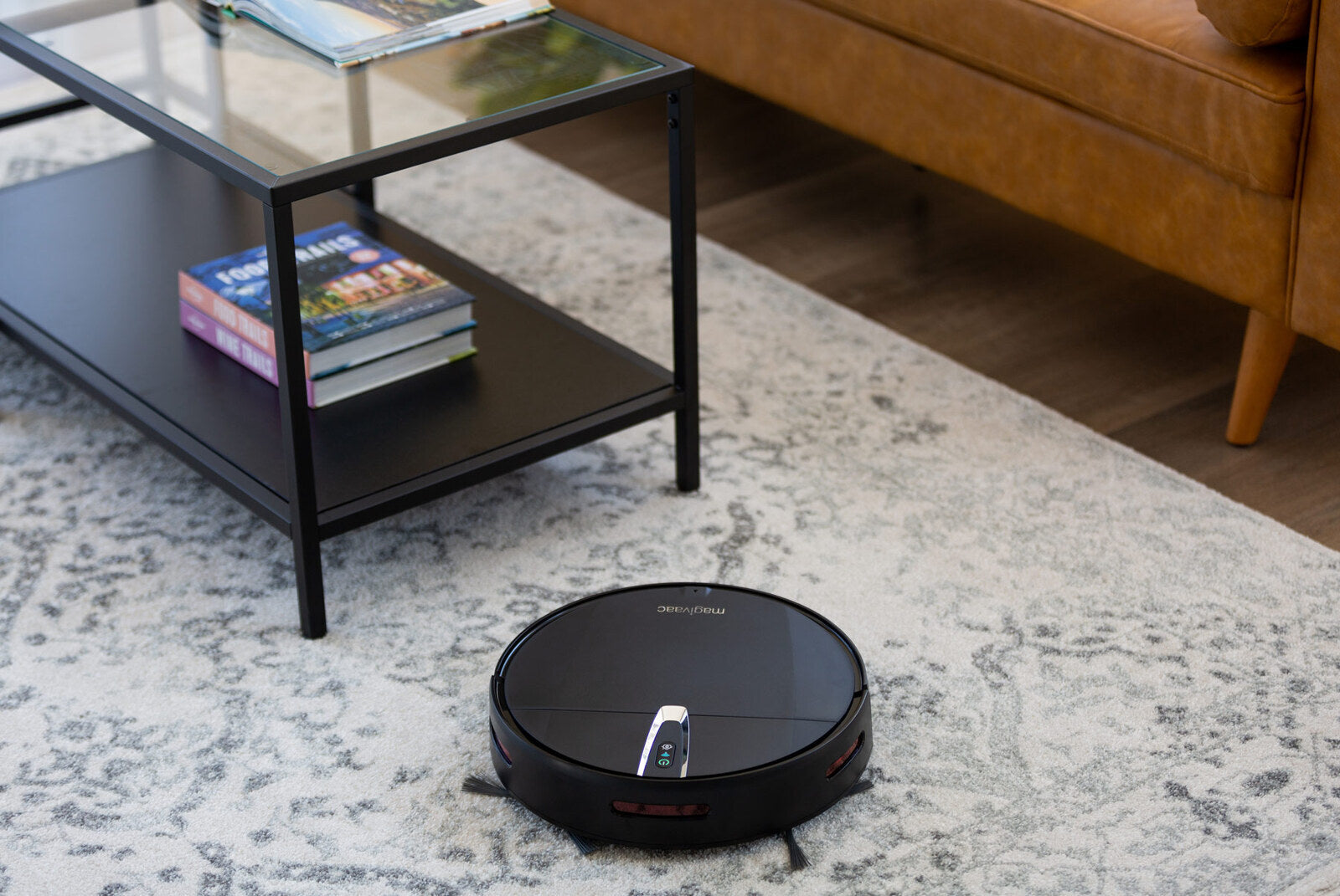 Smart Robot Vacuum Cleaner w/ 3-in-1 HEPA & Mopping Pad (Black) V196-RV2100