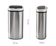 70L Stainless Steel Motion Sensor Rubbish Bin V196-SB70