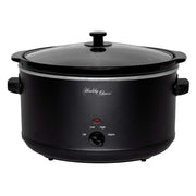 8L Slow Cooker (Black) Large Capacity Ceramic Pot, 300W V196-SC800