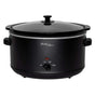 8L Slow Cooker (Black) Large Capacity Ceramic Pot, 300W V196-SC800