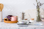 1.2L Digital Glass Kettle w/ Electric Tea Pot & Infuser 800W V196-SK200
